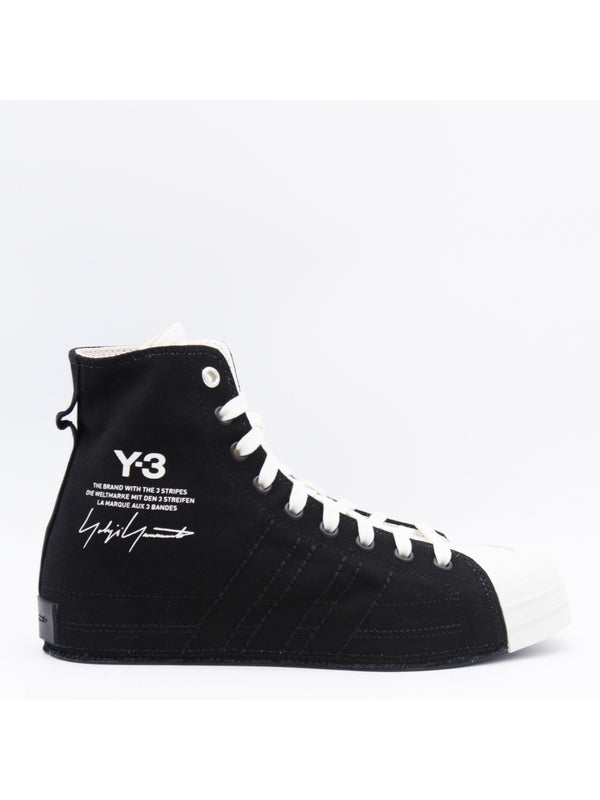 Y-3 Black Low Top Sneakers