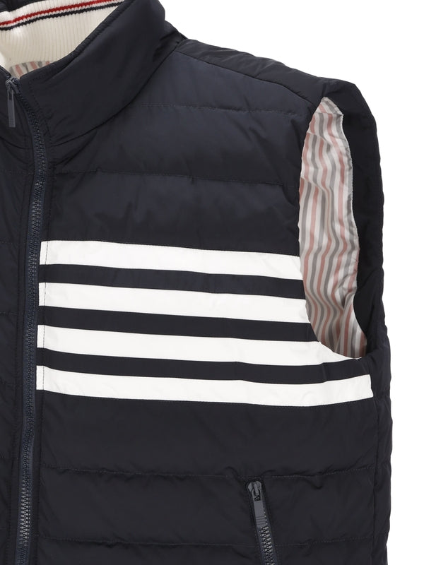 4-Bar High-neck Padded Vest