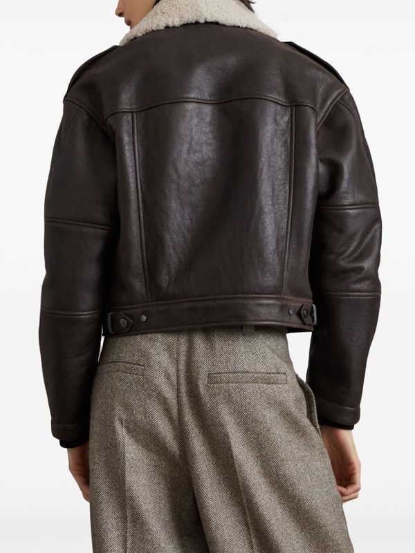 Shearling Leather Mustang
  Jacket