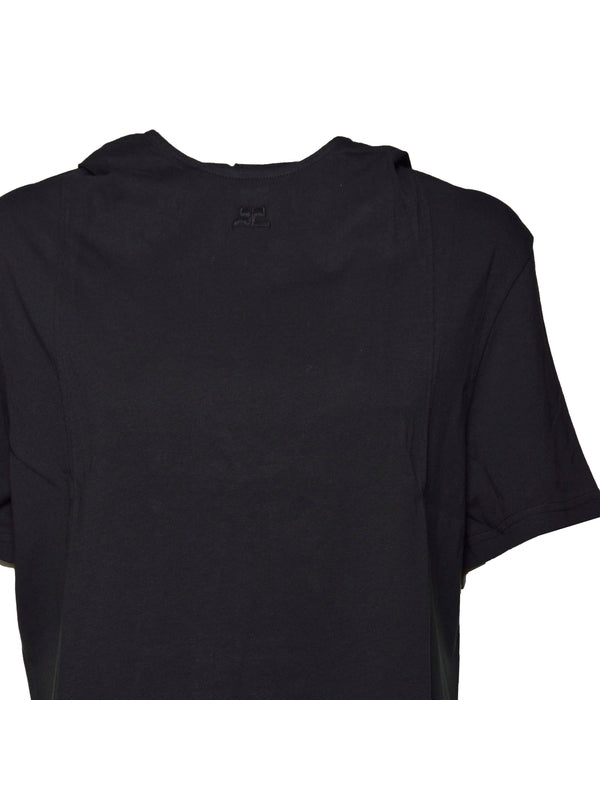 Courrèges Black Half Sleeve