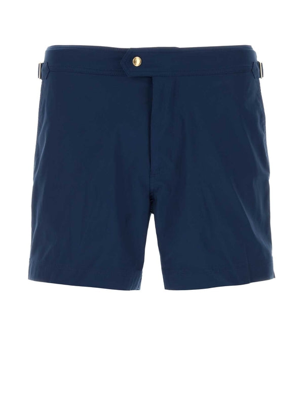 Side Buckle Detail Swim Pants