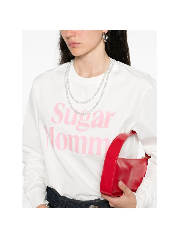 Graphic Print Long-Sleeve Top