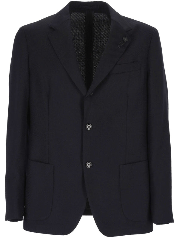 Lardini Navy Tailored Jackets