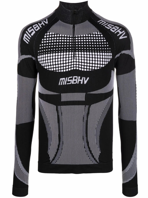 Misbhv Black Long Sleeve Top