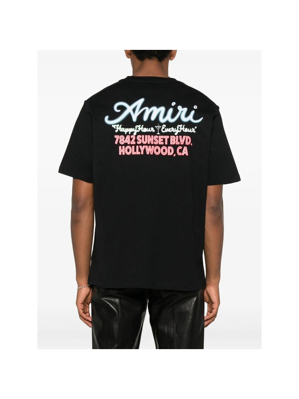 Amiri Black Half Sleeve