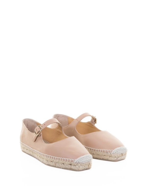 Castañer Beige Flat Shoes