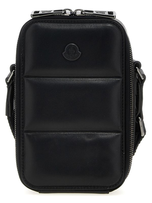 Vertical Logo Patch Crossbody Bag