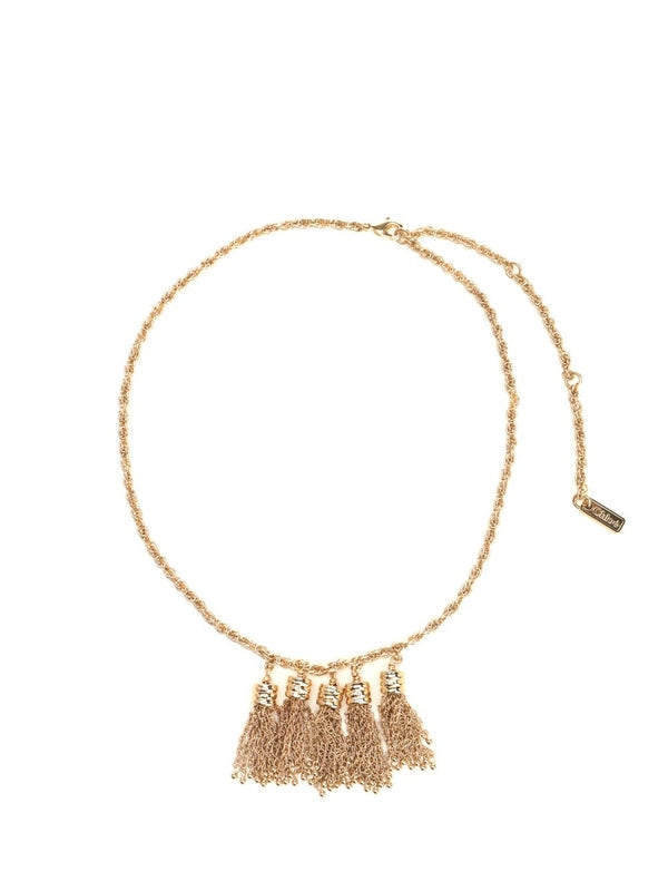 Pompoms Tassel Decor Necklace