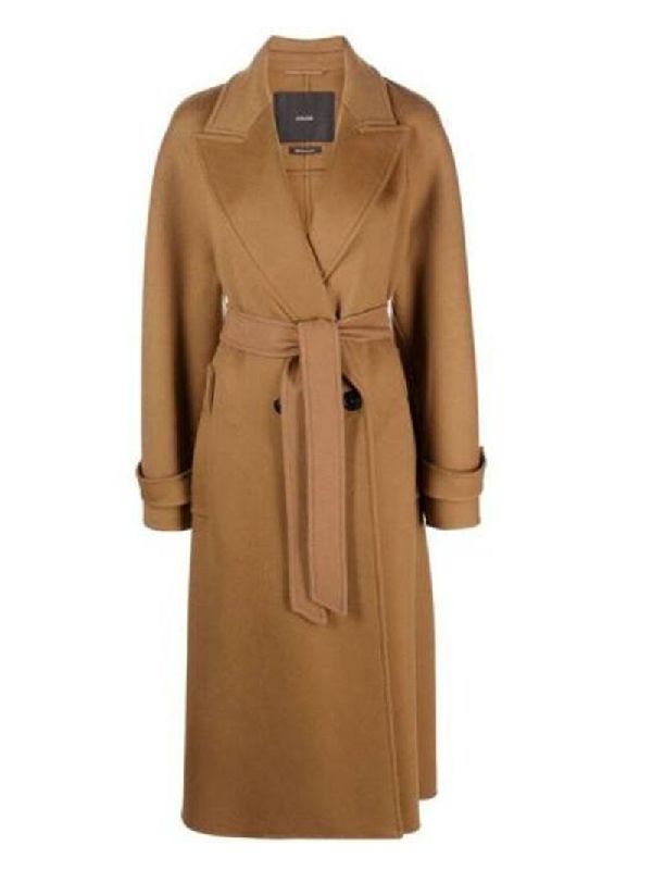 Adda Belted Cashmere Coat