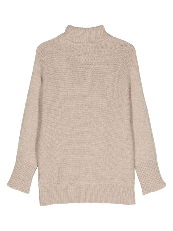 High Neck Wool Knit