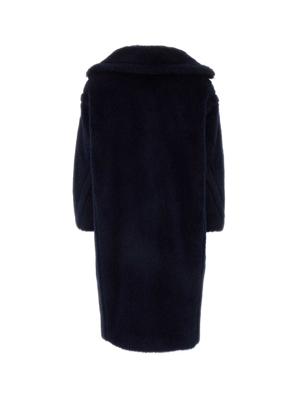 Alpaca Blend Fur Long Coat