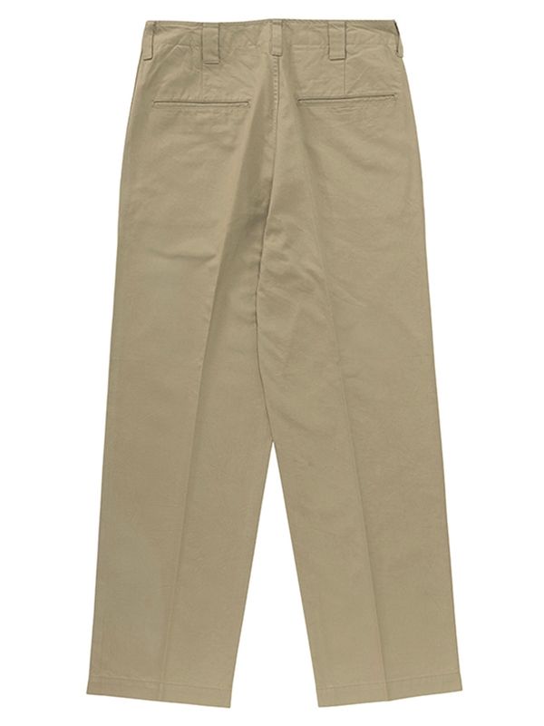 Wide Cotton Chino Pants
