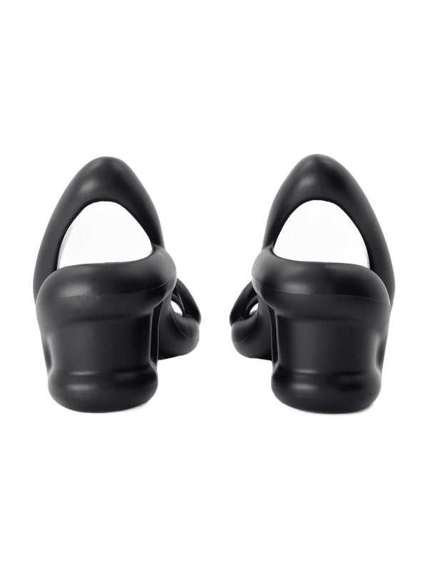 Camper Black Sandal Heels