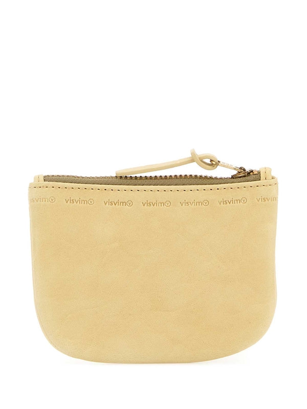 Logo Leather Coin Wallet