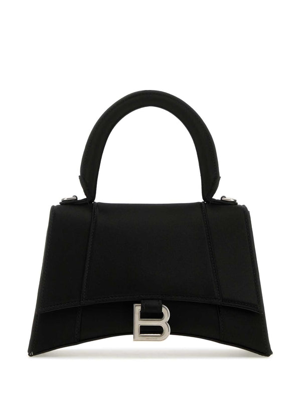 Balenciaga Hourglass Small Black Tote Bags
