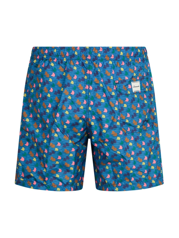 Allover Pattern Swim Pants