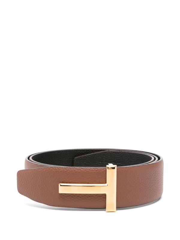 Tom Ford Brown Leather Belts