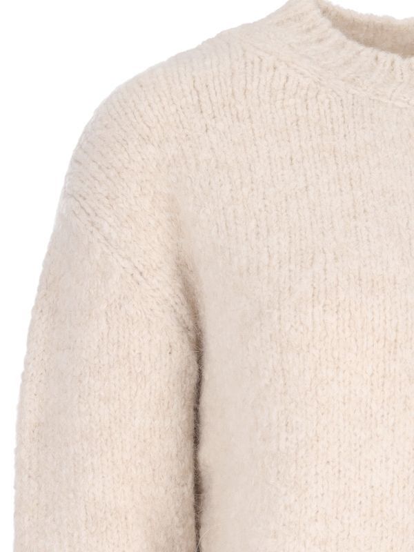 Wool Blend Henry Neck Knit