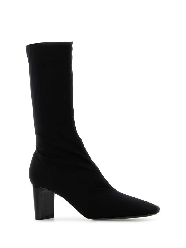 The Row Black Middle Boots