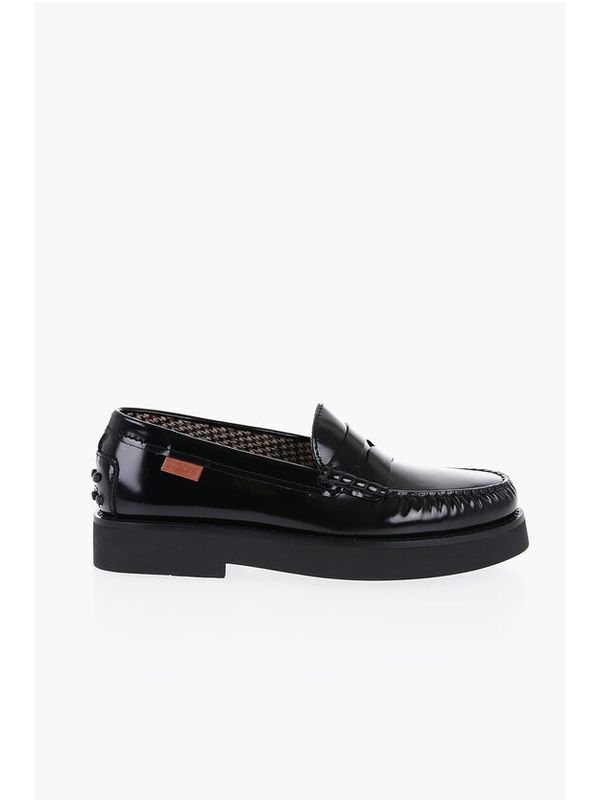 Black Calfskin Loafers