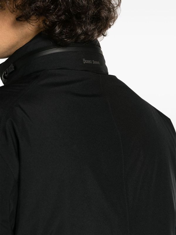 Back Logo Highneck Coat