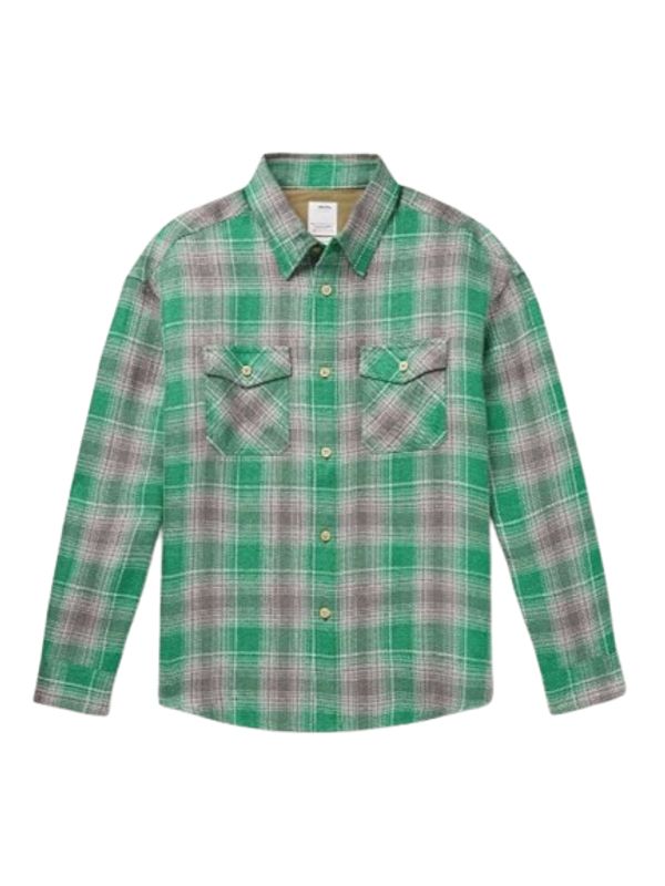 Check Pattern Double Pocket Shirt