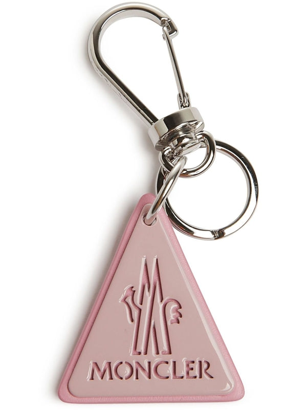 Logo Detail Pink Keyring