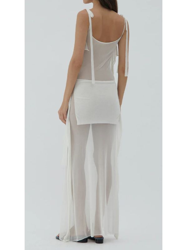 ZANIC Sheer Sleeveless Dress