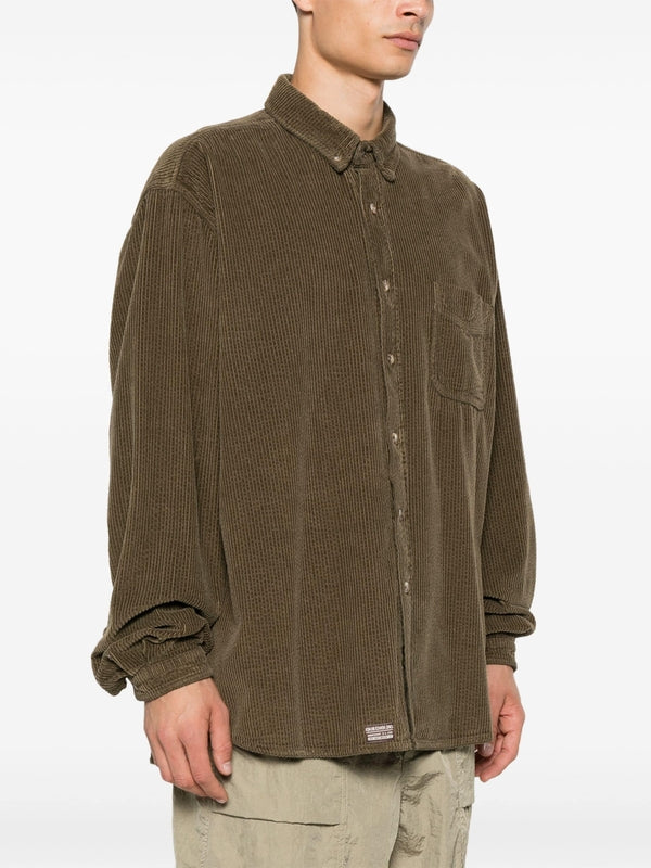 One Pocket Corduroy Shirt