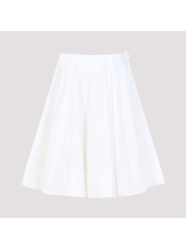 Salon Flare Cotton Skirt