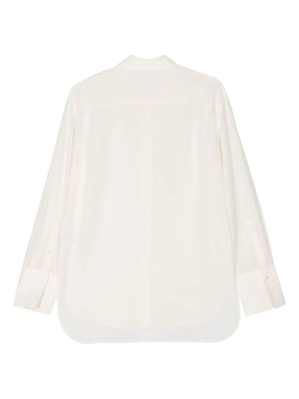 Joy Silk Long Sleeve Shirt Blouse