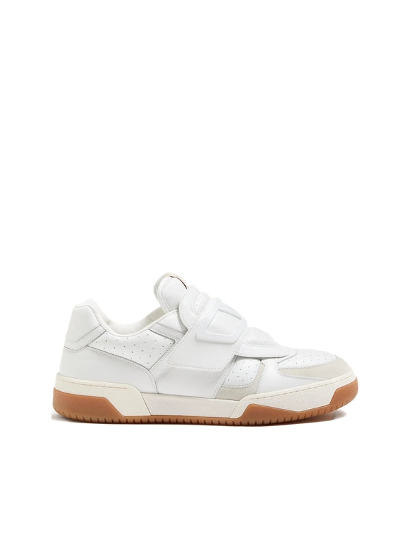 Valentino White Low Top Sneakers