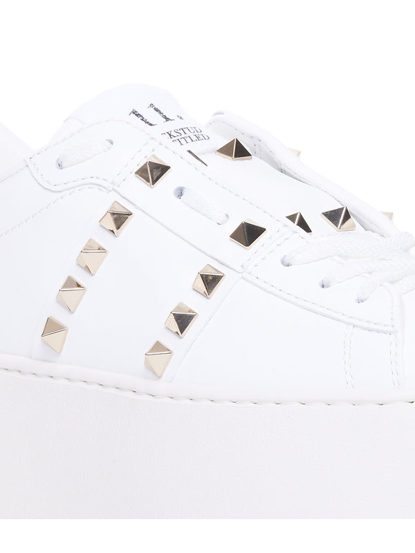 Valentino White Low Top Sneakers