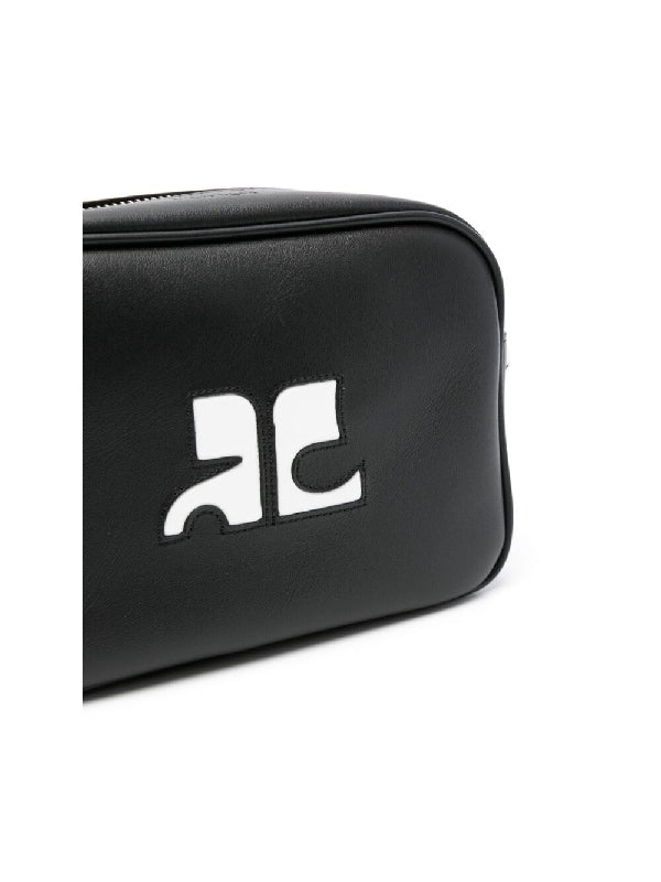 Reedition Logo Leather Shoulder Bag