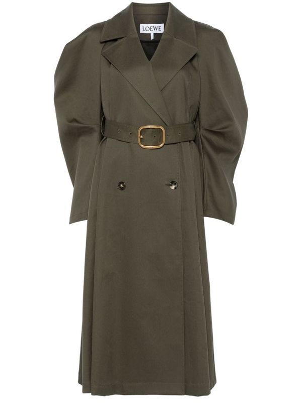 LOEWE - Double Breasted Coat - Jente