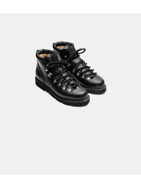 Paraboot Black Lace-Up Boots