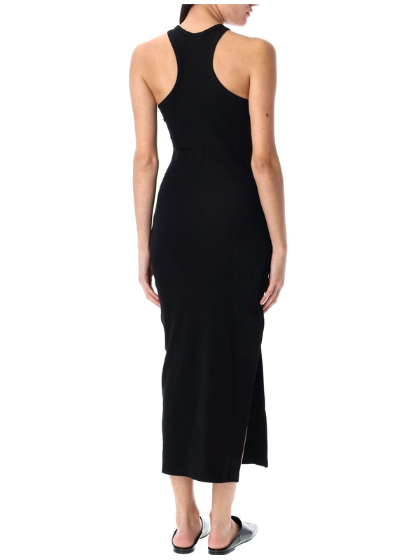 Scuba 90's rib dress Long Dress