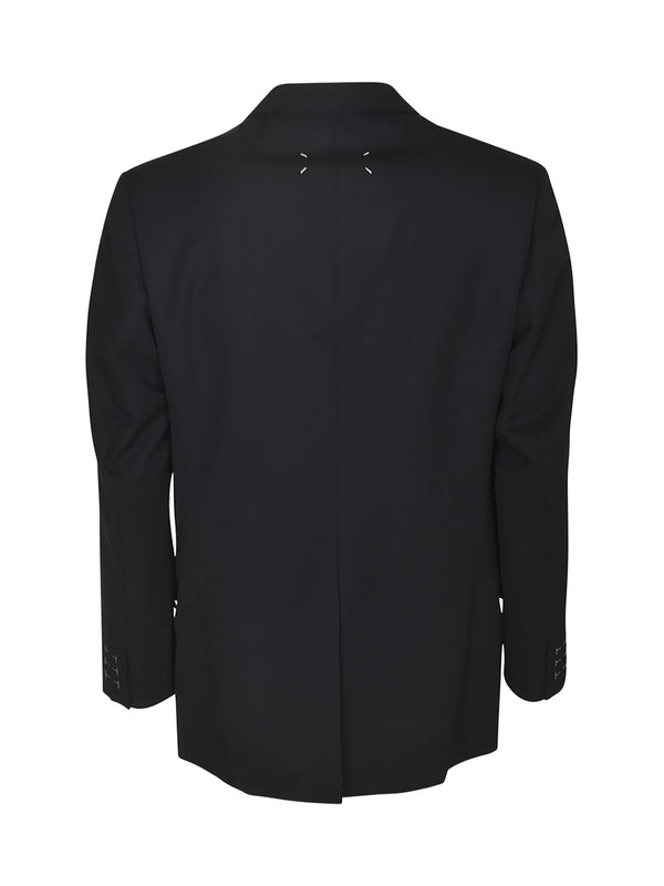 Back Stitch Wool Tailored Jacket