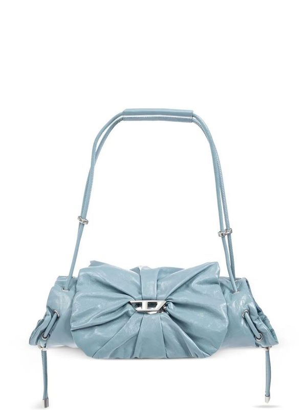 Scrunch D Logo Shoulder Bag