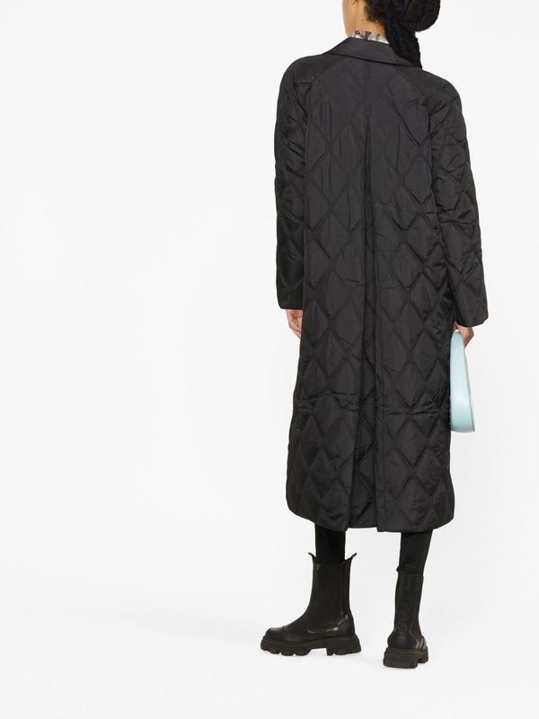 Ripstop
  Quilted Zip-Up Coat