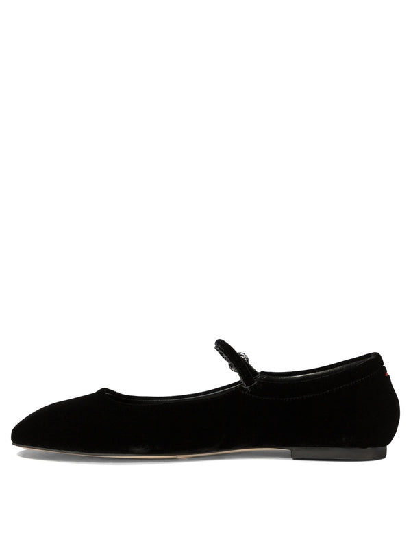 Aeyde Black Flat Shoes