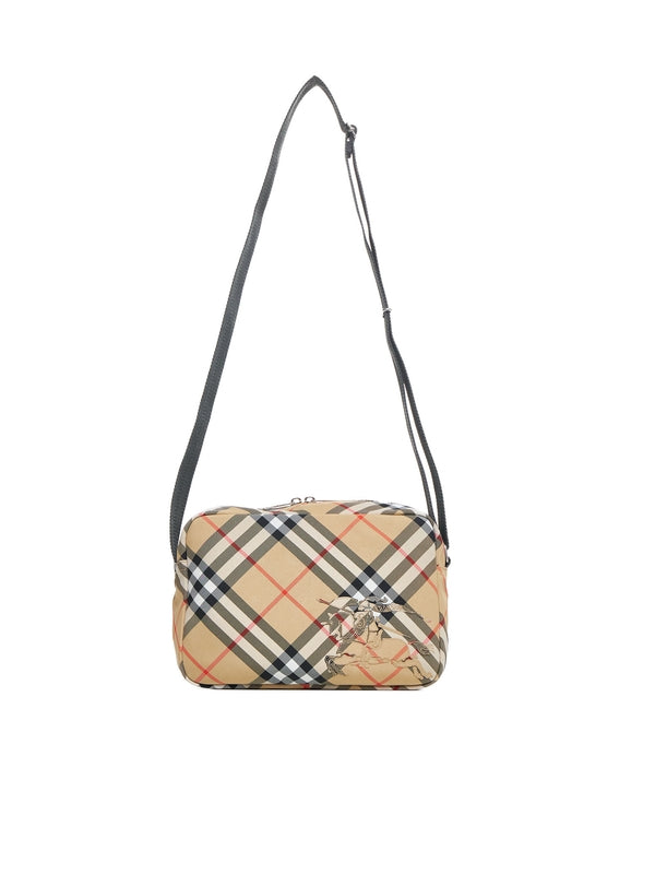 EKD Check Pattern Crossbody Bag