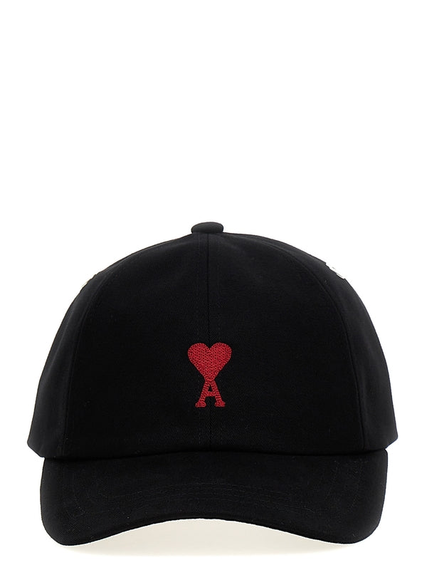 Ami Black Ball Cap