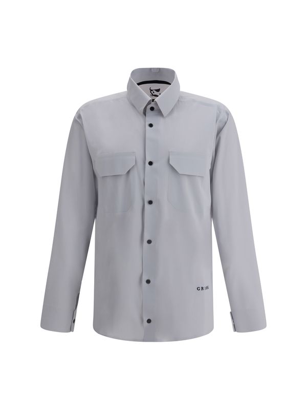 Logo Embossing Flap Pocket Shirt