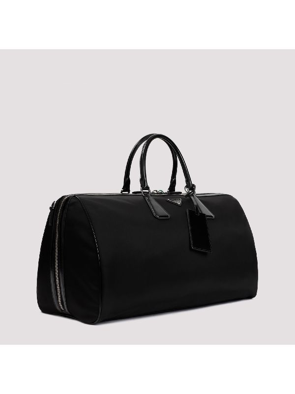 Prada Bags Black Boston Bags