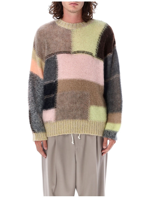 Arlecchino Multicolor Mohair Knit