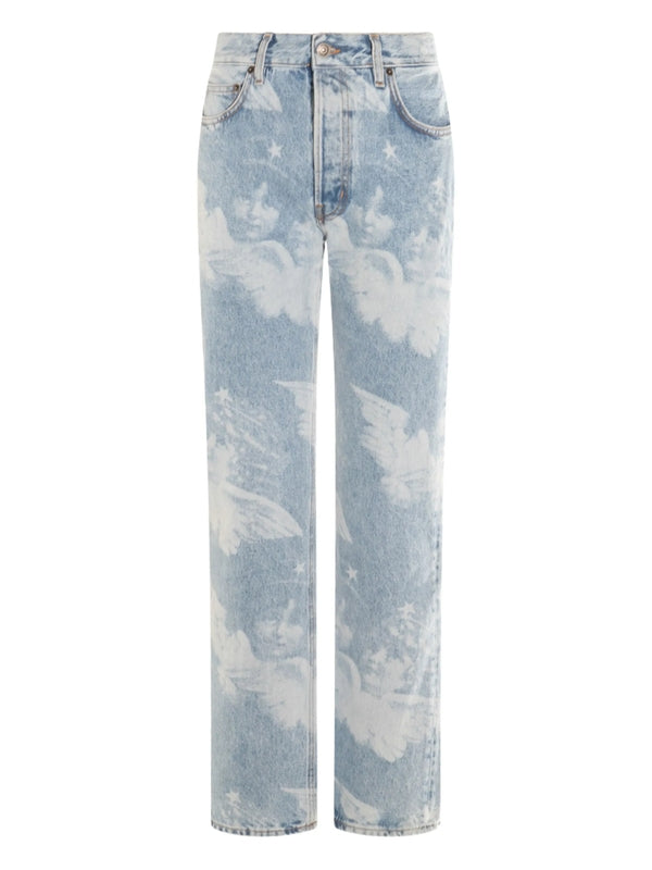 Fiorucci Blue Denim Pants