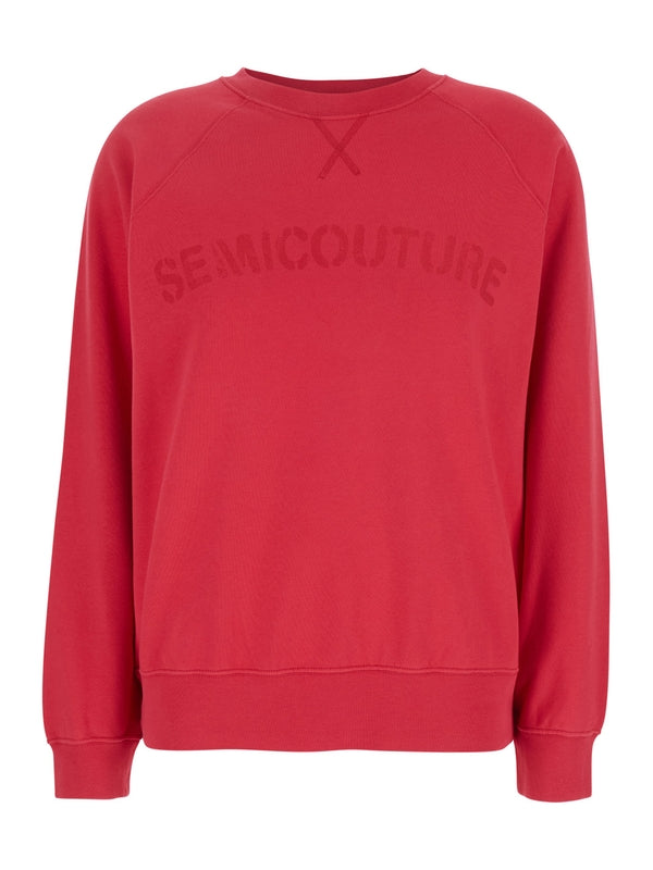 Logo Printed Cotton Sweatshirt