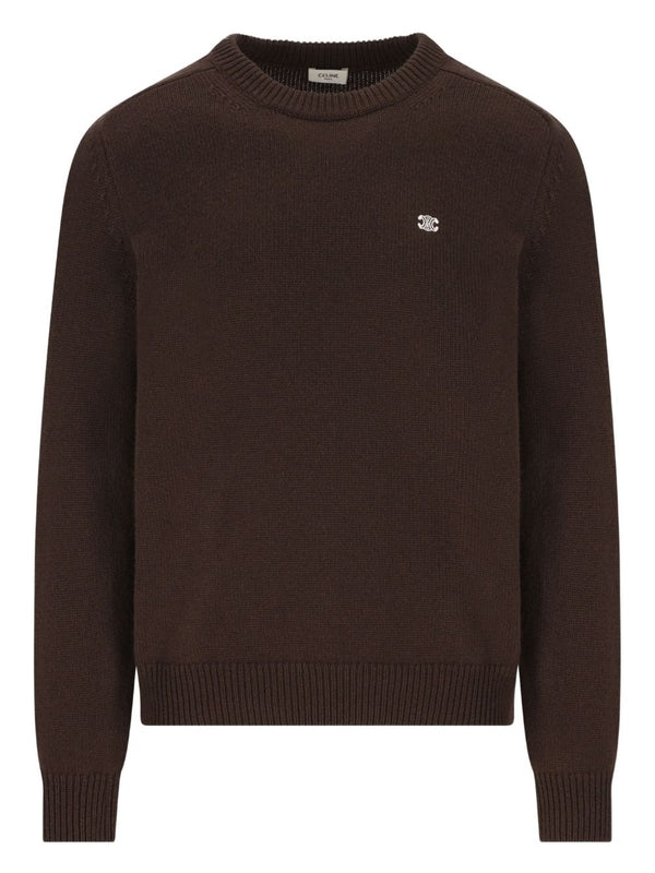 Triomphe Crewneck Wool Knit