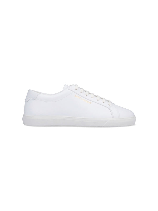 Saint Laurent White Low Top Sneakers